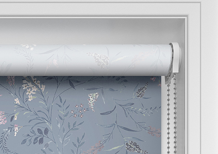 Summer Meadow, Slate Blue - Twist&Fit Roller Blind - Image 11